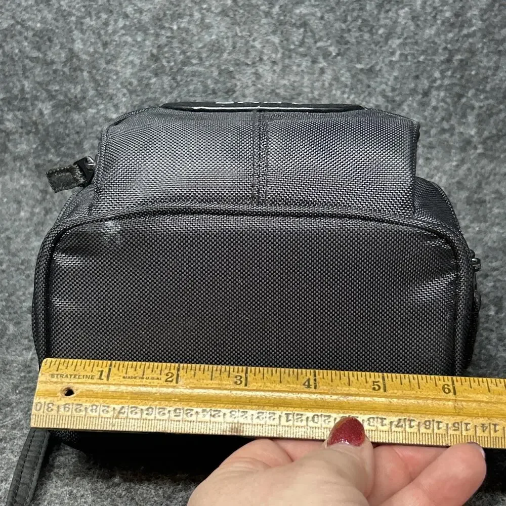 Sony Compact Camera Bag Black Padded Carry Case with Front Pockets & Strap